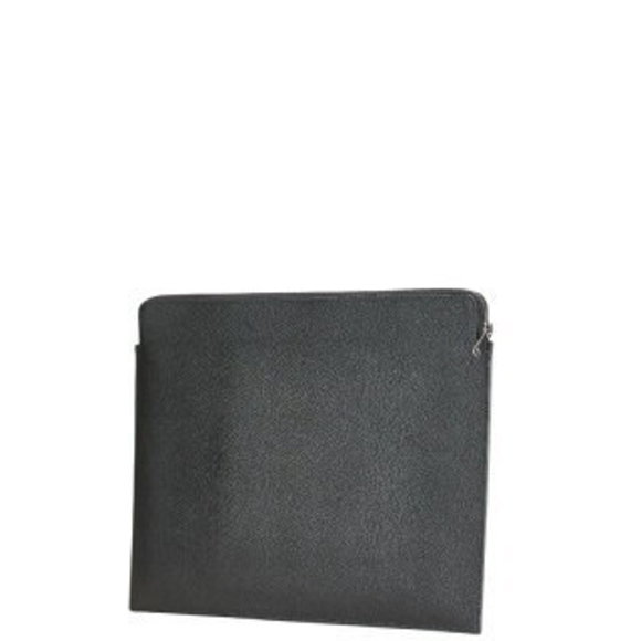 Celine clutch bag document holder black leather - Picture 2 of 8